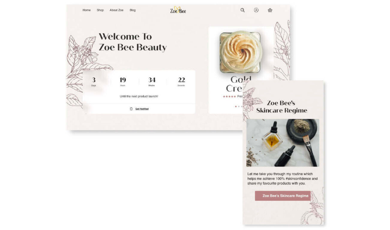 Zoe bee cream